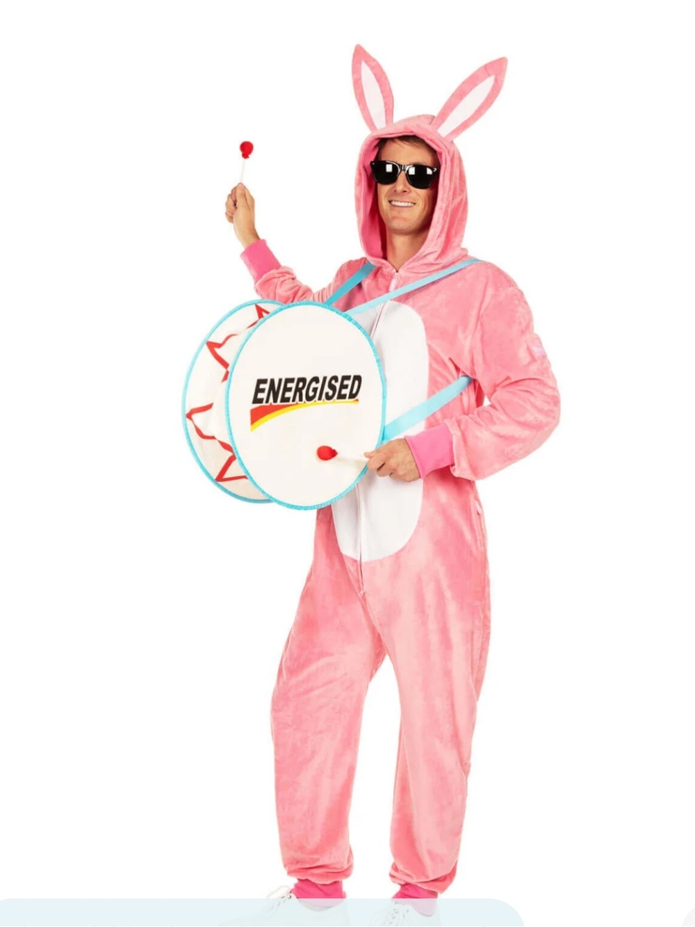 Tipsy Elves Energetic Bunny Onsie Costume NWT Sz XL Men’s. Unisex $89.95